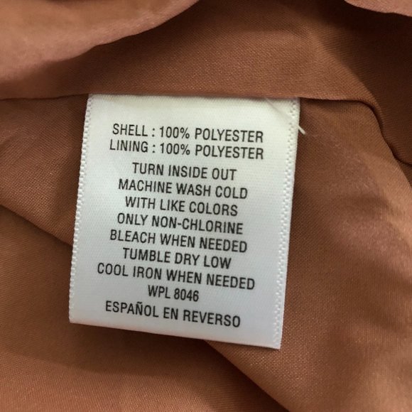 Maison Jules Satin Ruffled Bomber Jacket - Picture 11 of 12